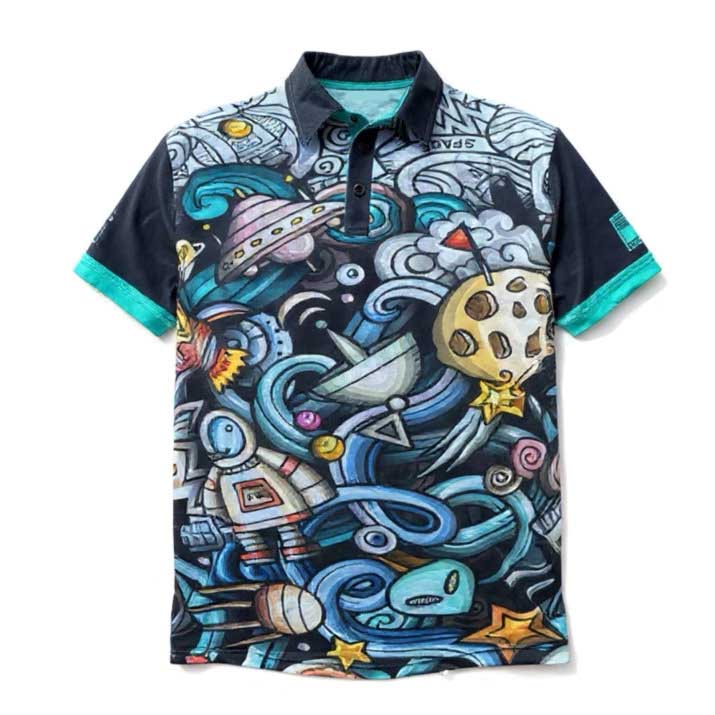 Space Golf Shirt