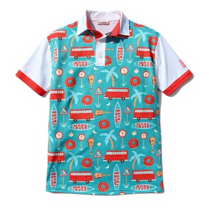 Wave Lover Golf Shirt