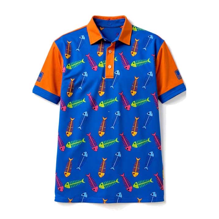 Electric Fish Golf Shirt